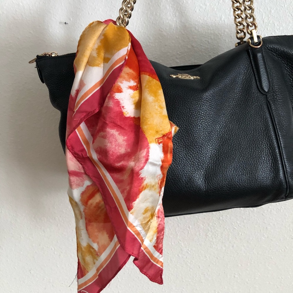 COACH vintage scarf. Vintage purse scarf or neck tie